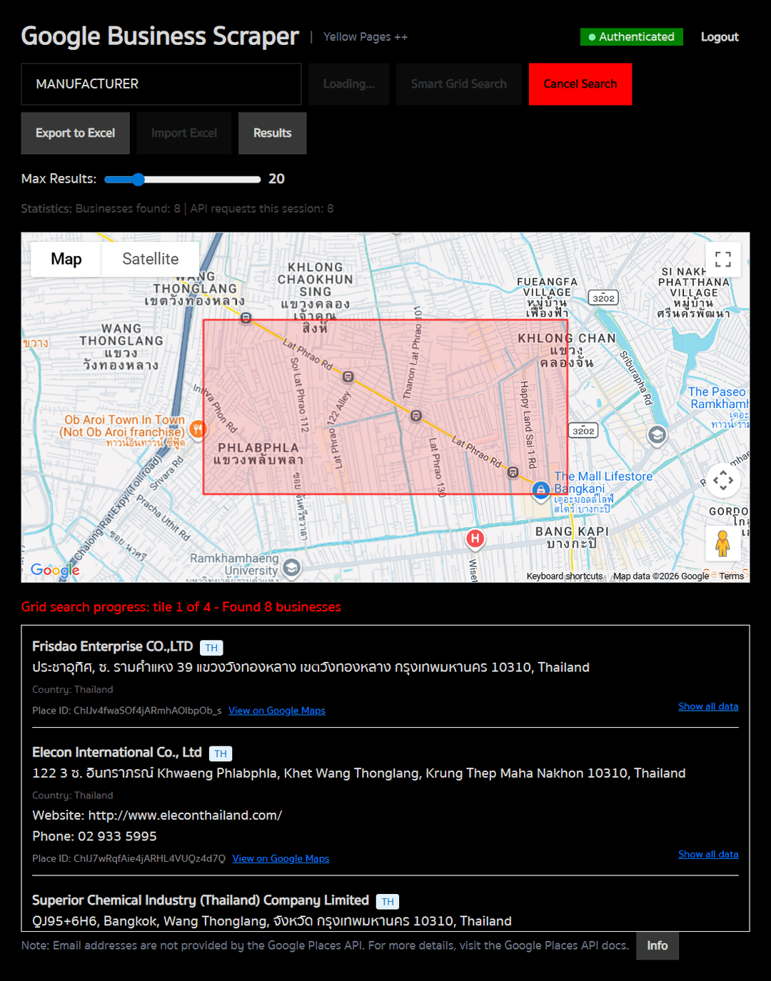 Screenshot of mahk.eu